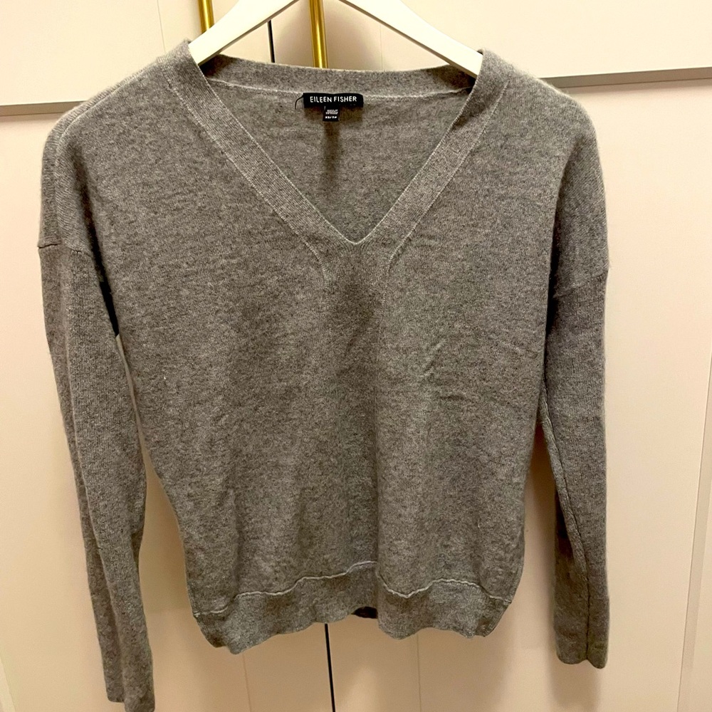 Eileen Fisher Cashmere V-neck